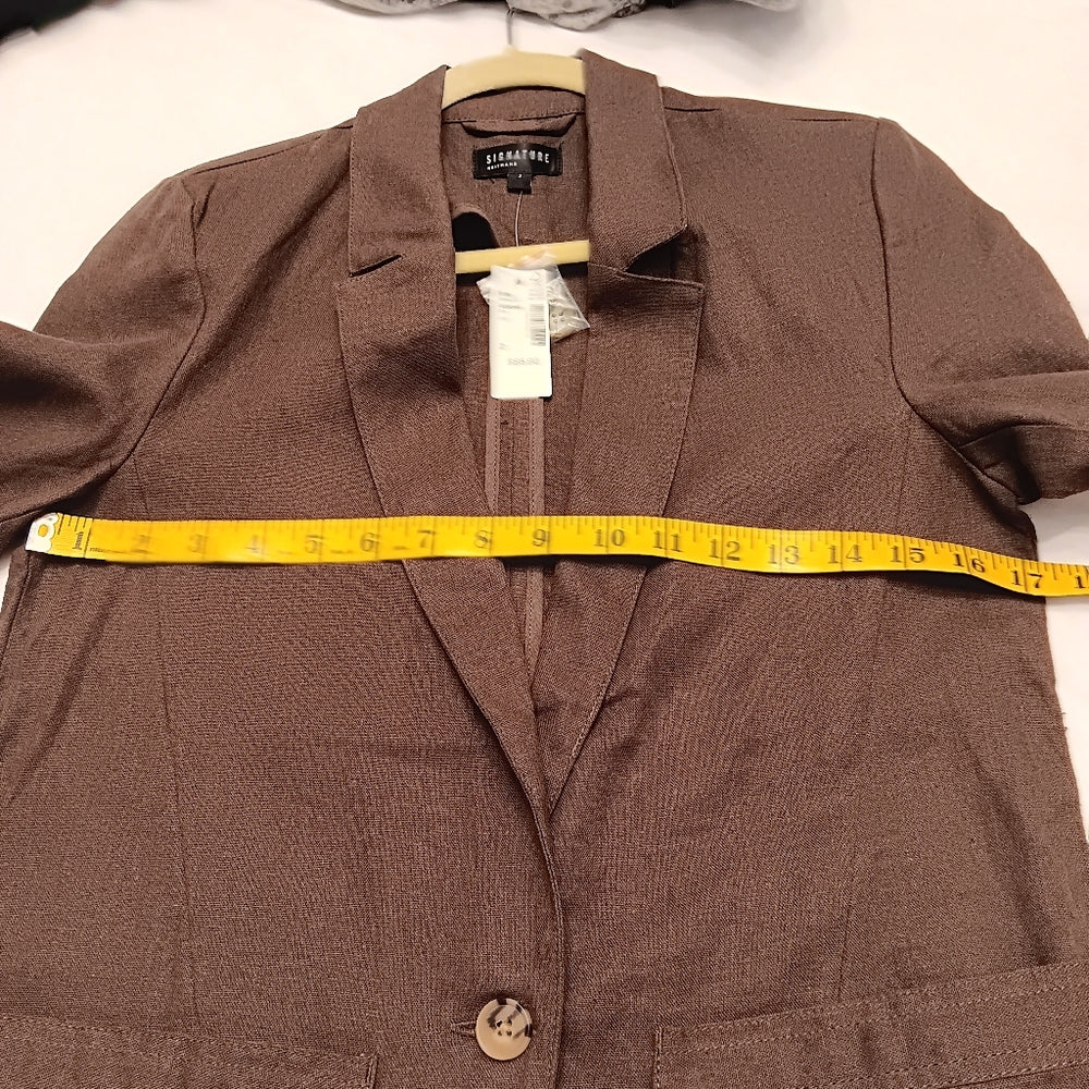 Linen‎ Blazer NWT - Size Small