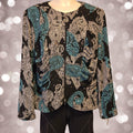 Joseph Ribkoff Zip Blazer‎ - Size 12
