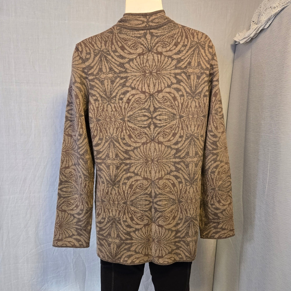 Peruvian Collection Toggle‎ Sweater - Size Medium