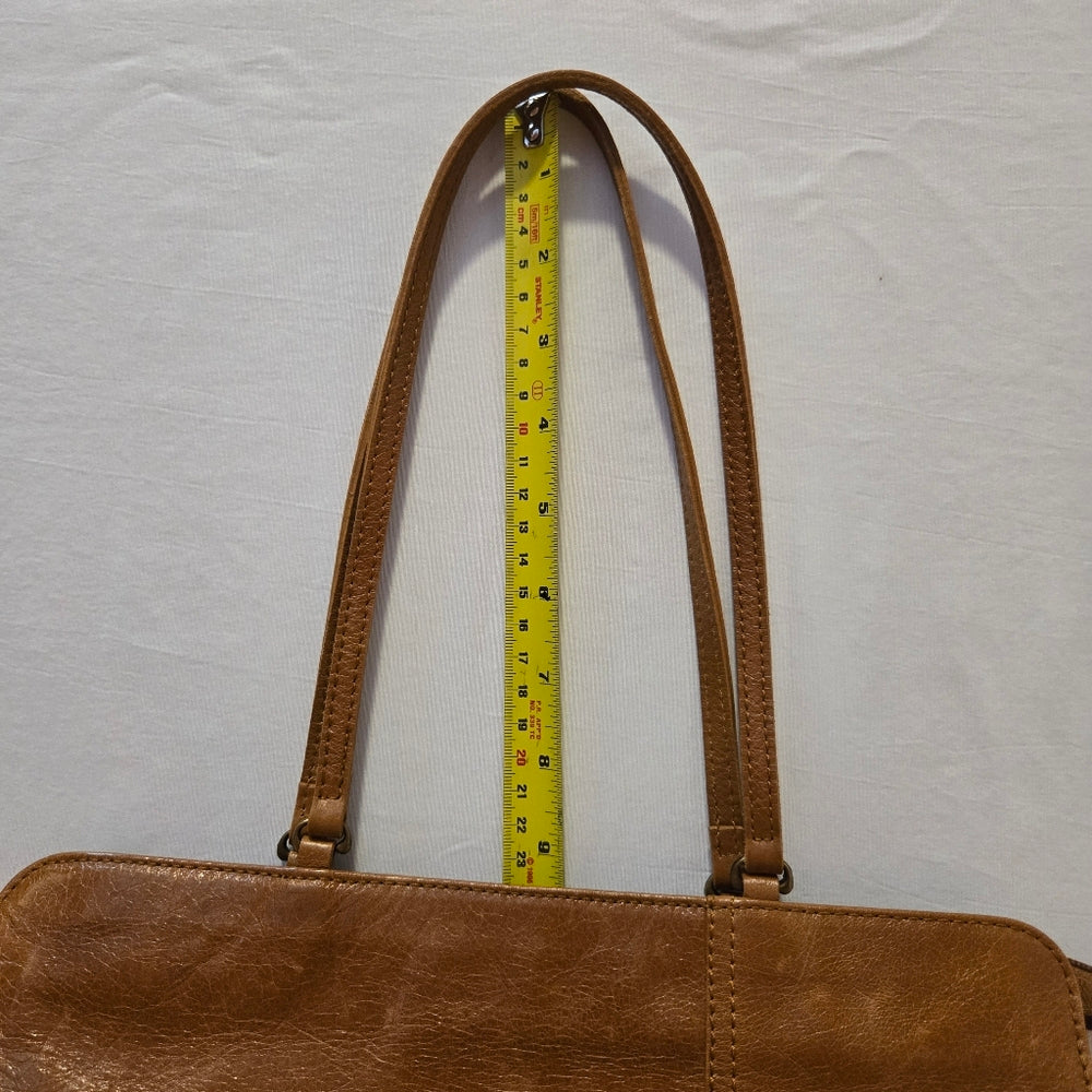 Pegabo‎ Vintage Leather East-West Shoulder Bag