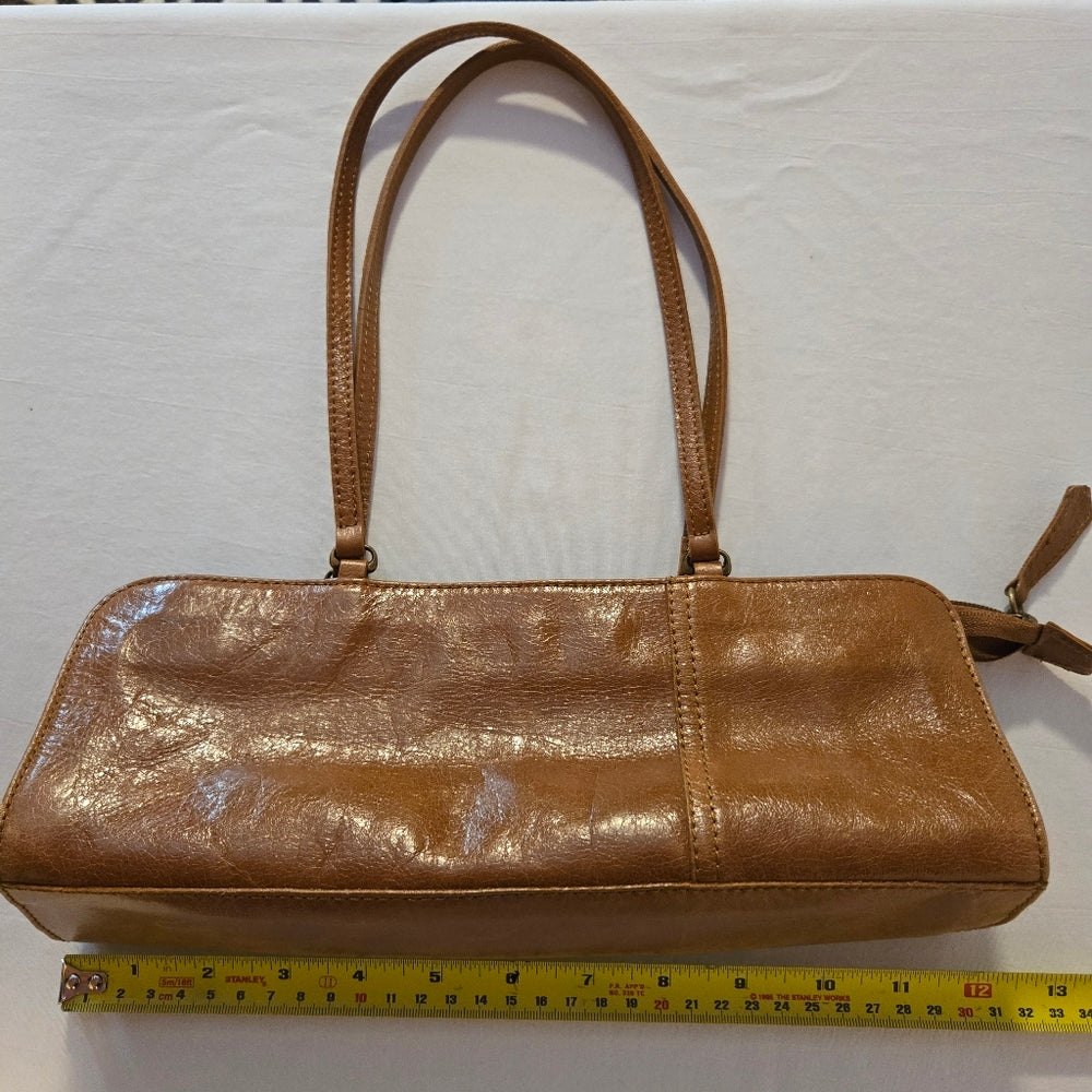 Pegabo‎ Vintage Leather East-West Shoulder Bag