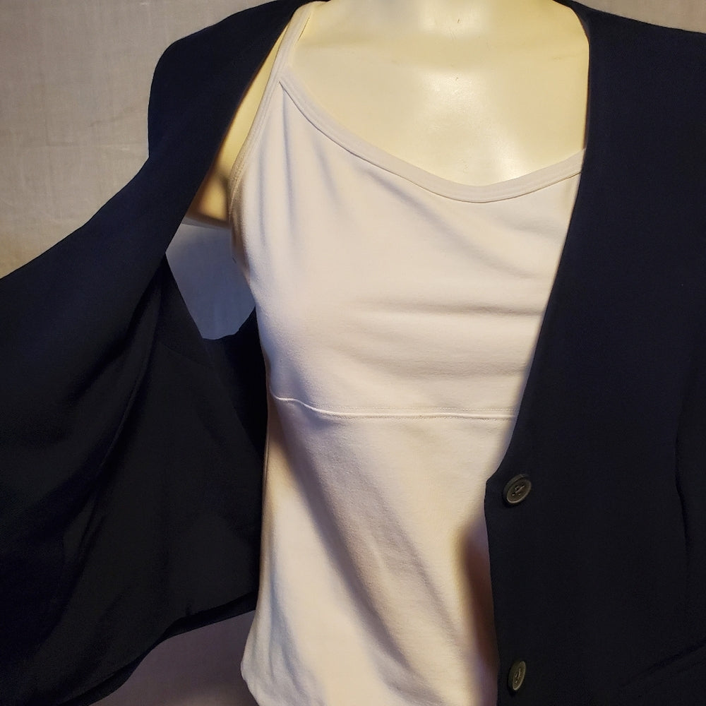 Gap Navy‎ Blue Vest and Skirt Set - Size 4