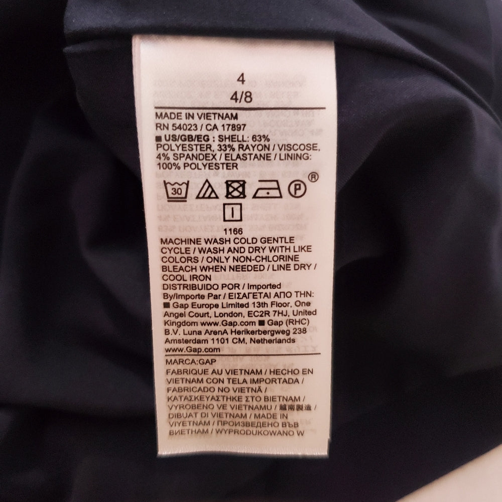 Gap Navy‎ Blue Vest and Skirt Set - Size 4