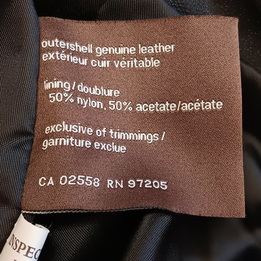 Danier‎ Leather Skirt - Size 2