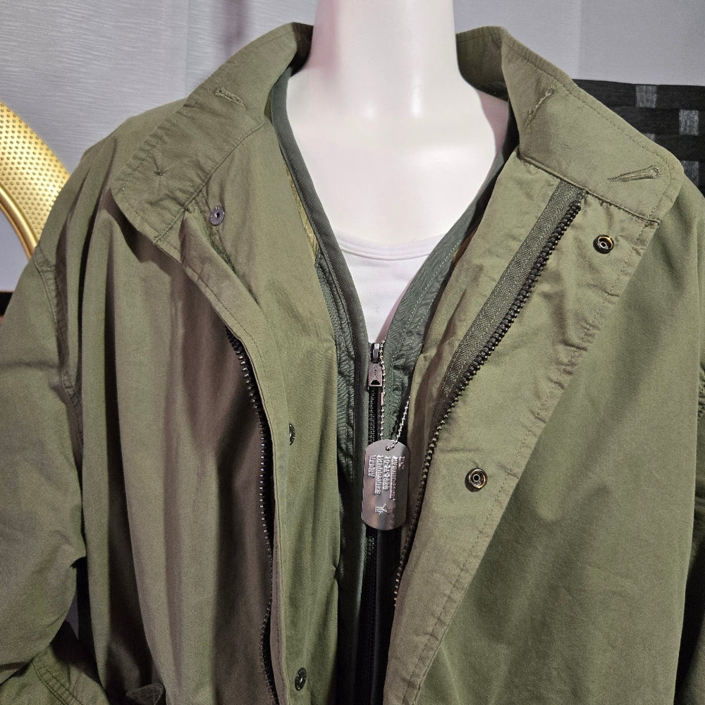 Alpha‎ Defender M-65 Parka with Removeable Liner - Men's NWT Size Large