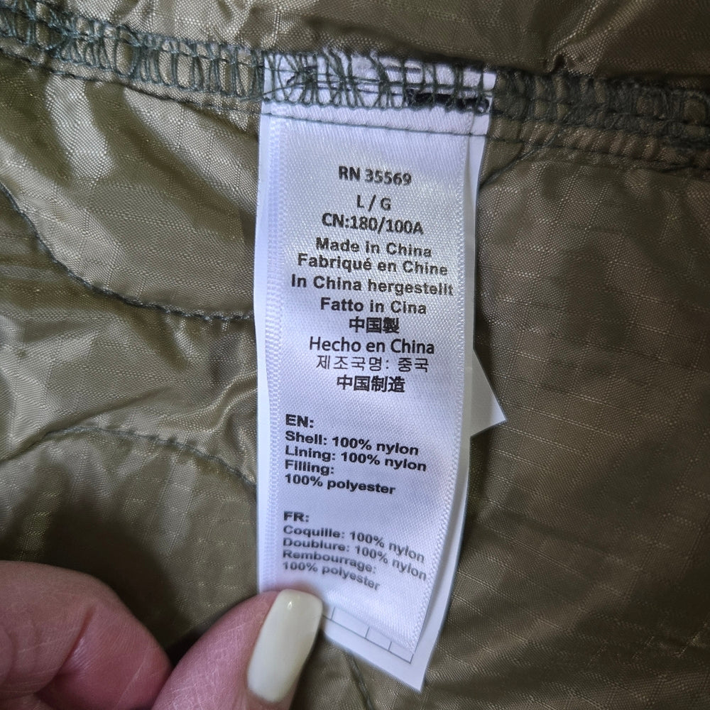 Alpha‎ Defender M-65 Parka with Removeable Liner - Men's NWT Size Large