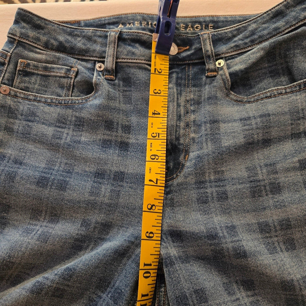 American Eagle‎ Plaid Jeans - Size 27