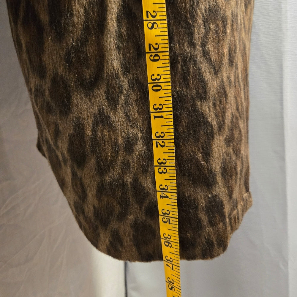 Olsen Europe Animal Print Jacket - Size XL‎
