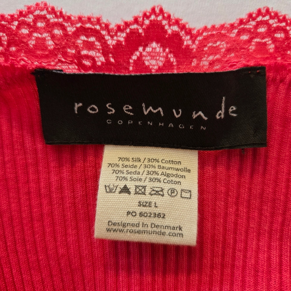 Rosemunde Silk‎ & Cotton Cardigan - Size Large