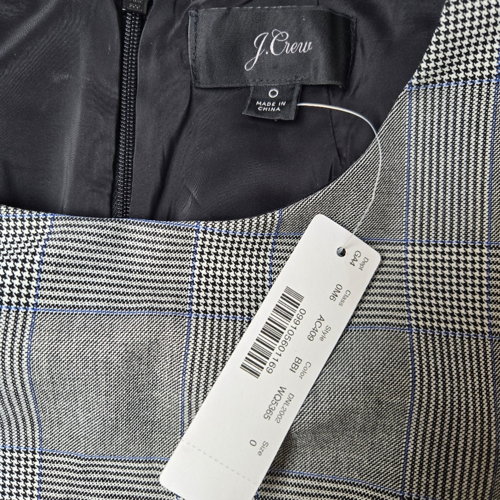 J Crew‎ Sheath Dress - Size 0 NWT