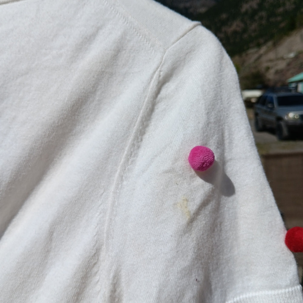 Kate Spade cotton/cashmere sweater.‎ Size Large