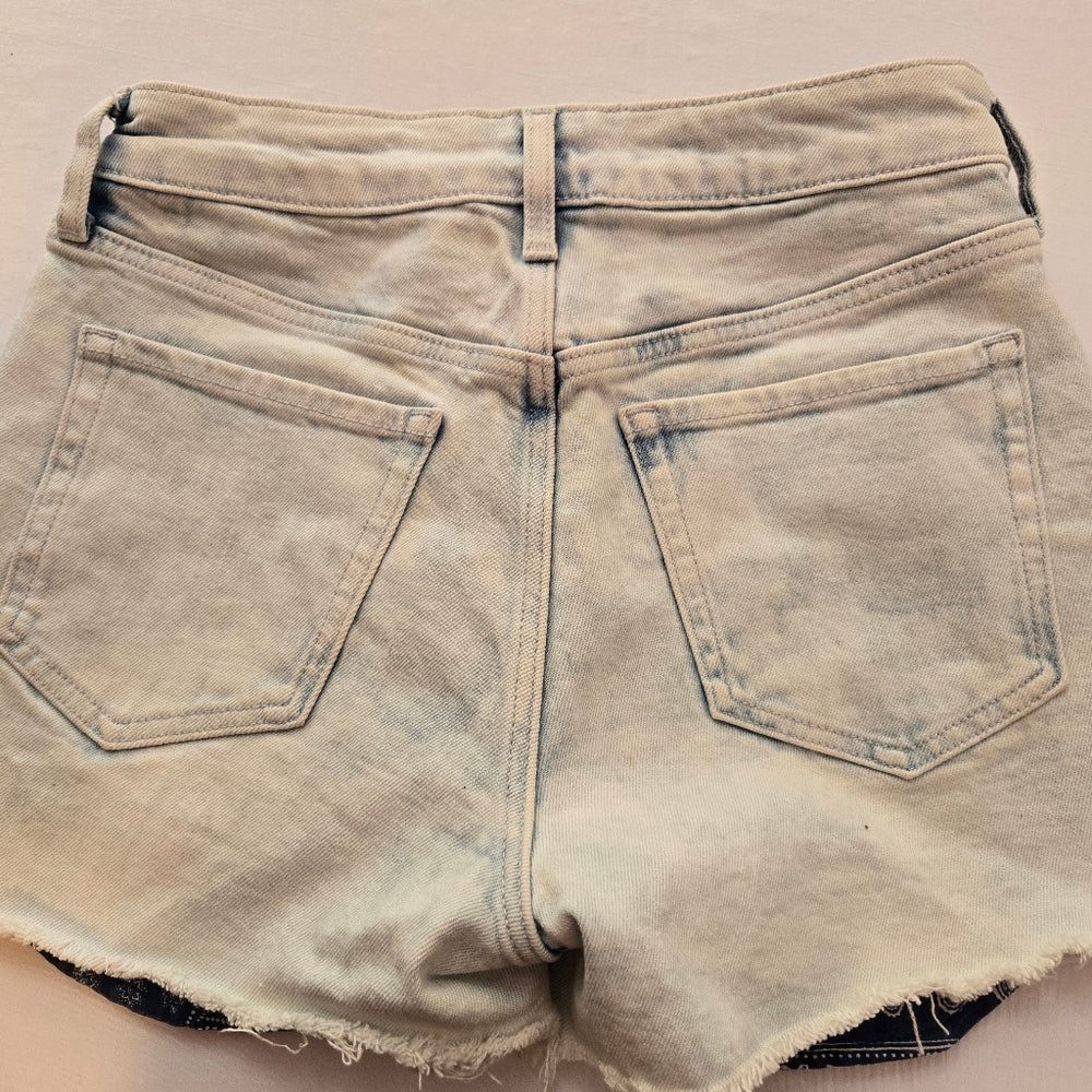 High Rise Denim Shorts - Size‎ 4