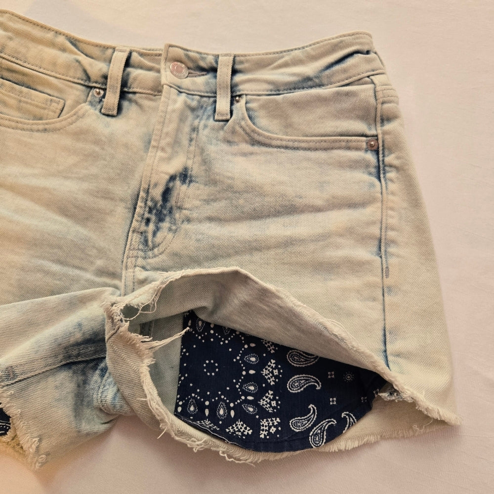 High Rise Denim Shorts - Size‎ 4