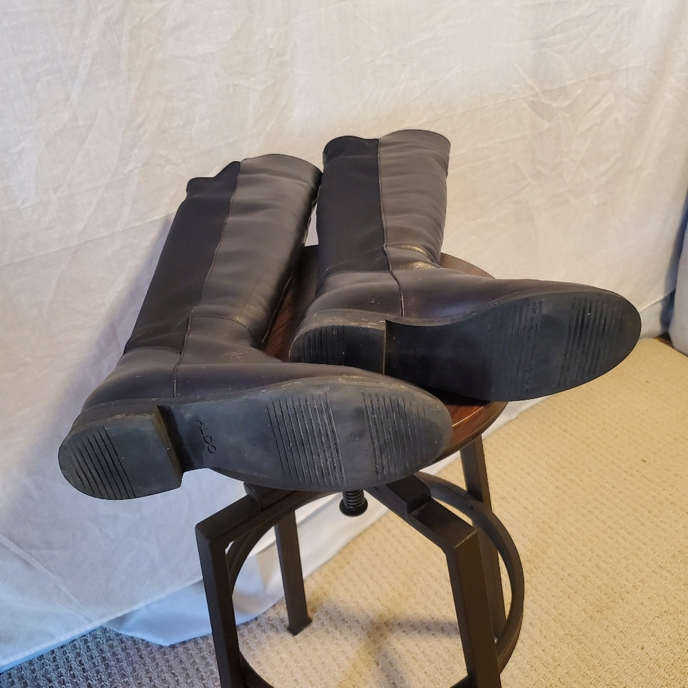 Aldo‎ Black Knee-High Women's Boots - Size 7