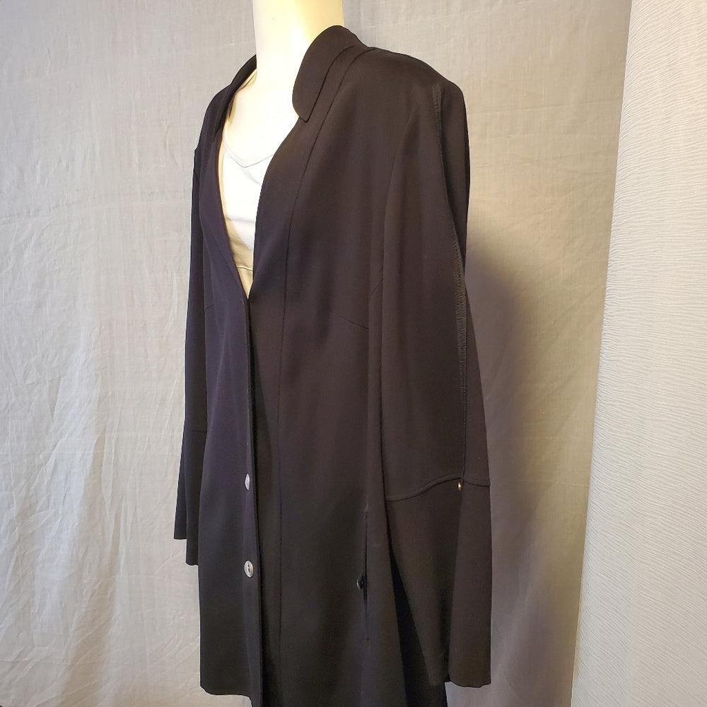 Doris Streich Women's Black Jacket - Size‎ Large
