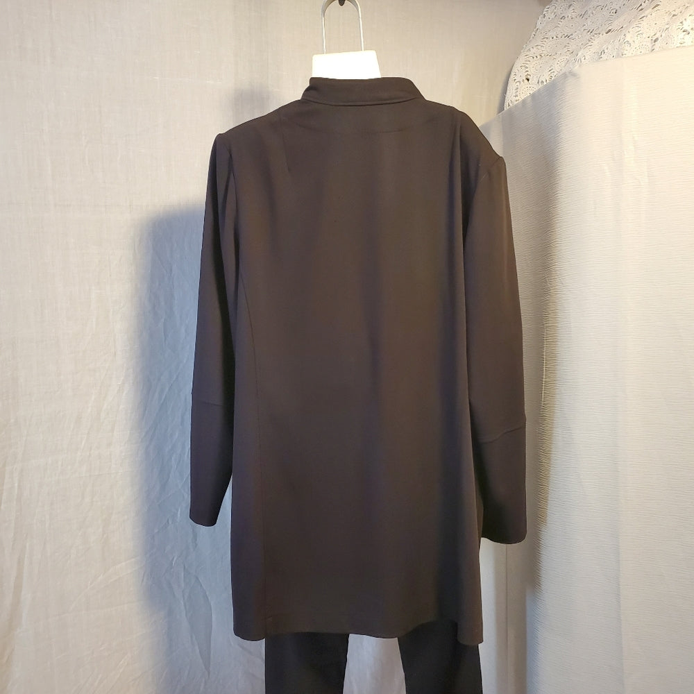 Doris Streich Women's Black Jacket - Size‎ Large