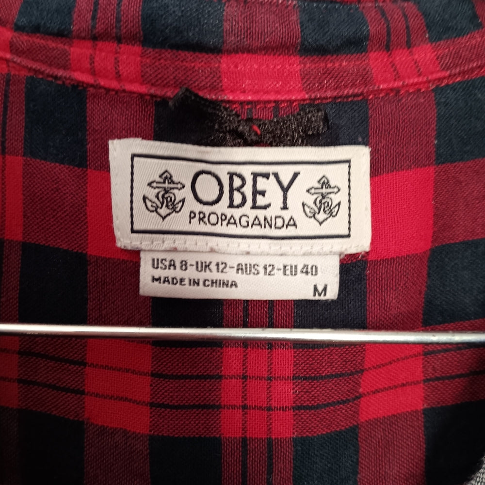Obey Plaid‎ - Size Medium