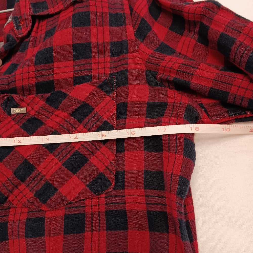 Obey Plaid‎ - Size Medium
