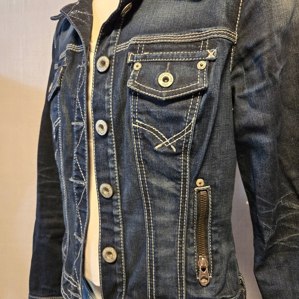 Y2K‎ Guess Jean Jacket - Size Small