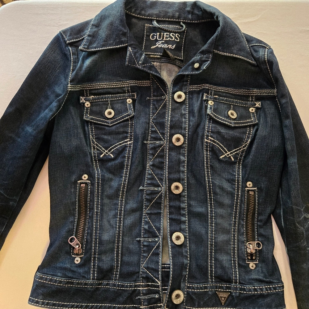 Y2K‎ Guess Jean Jacket - Size Small