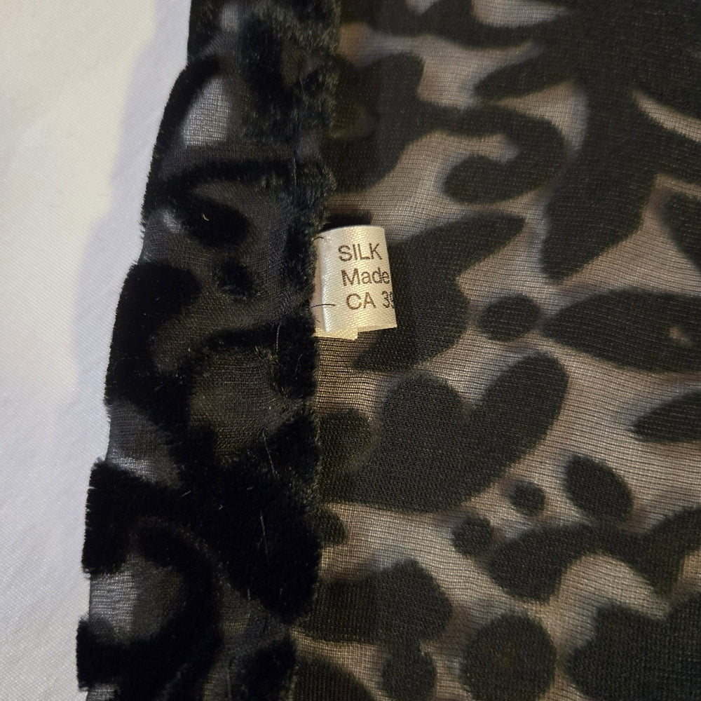 Sheer Silk Scarf‎