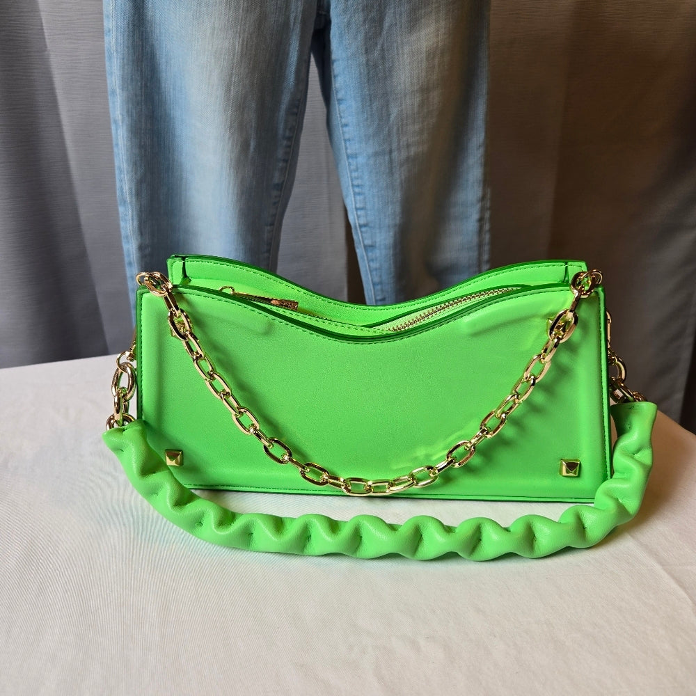 Aldo Green‎ 💚 Handbag with Gold Chain