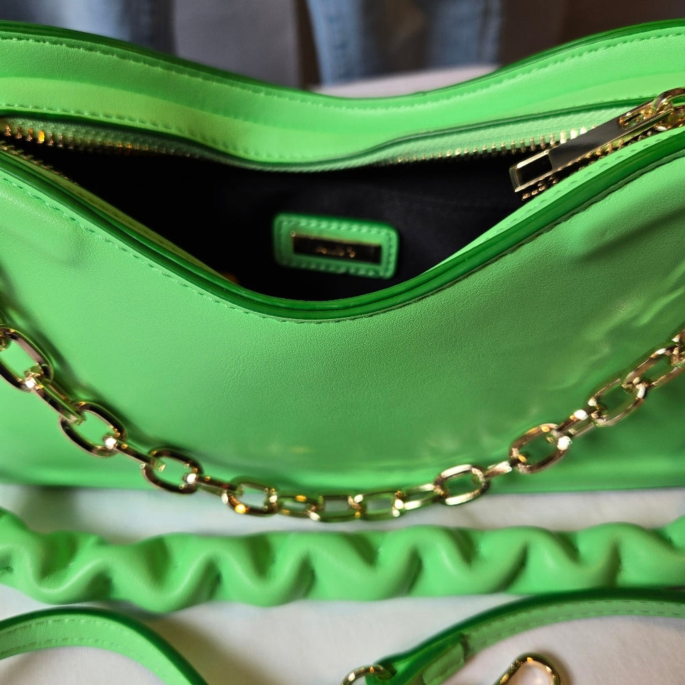 Aldo Green‎ 💚 Handbag with Gold Chain