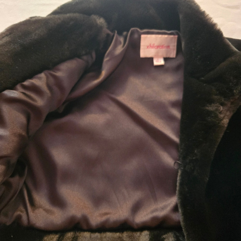 Xhilaration‎ Fur Bolero Jacket - Size Large