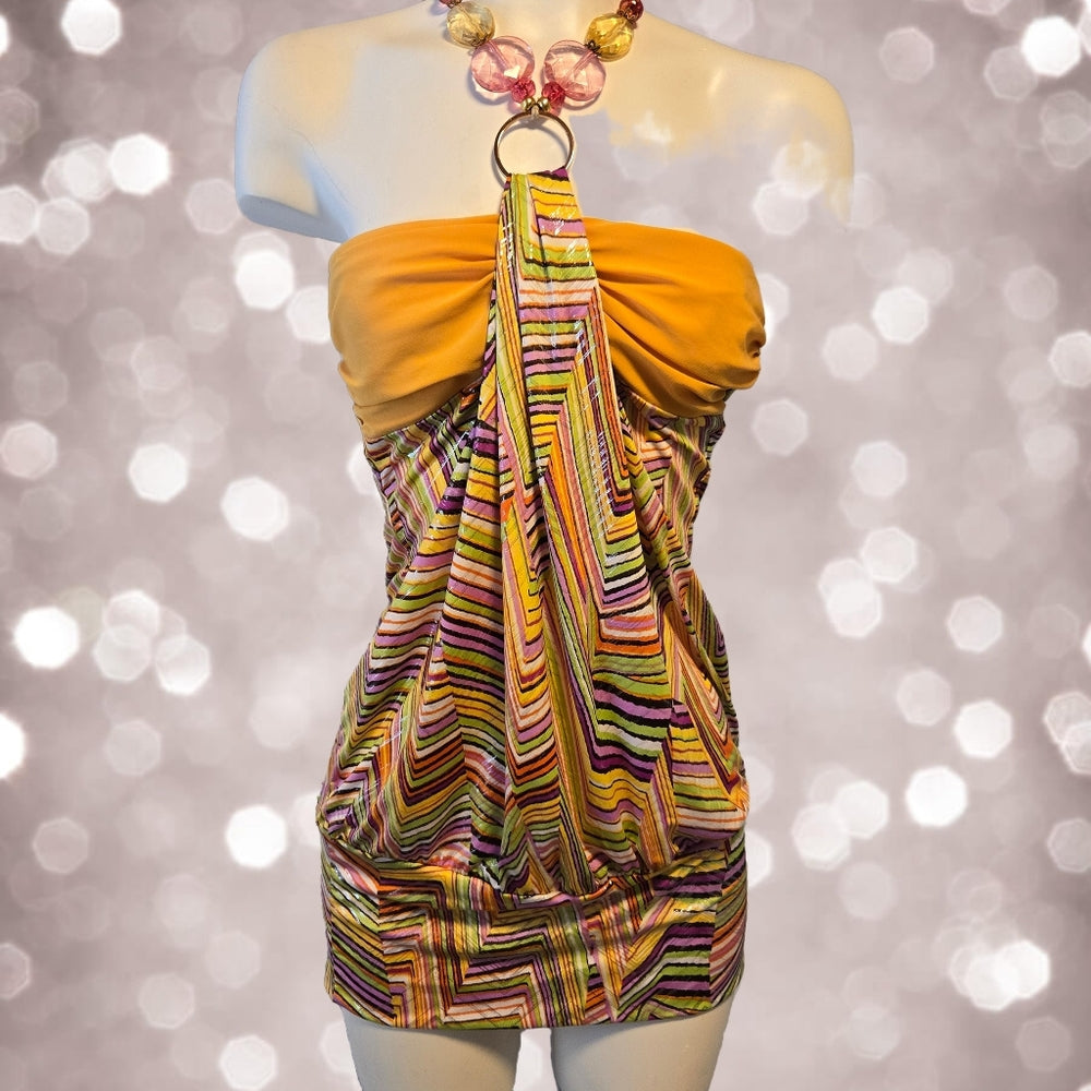 Halter‎ Mini Dress - S/M