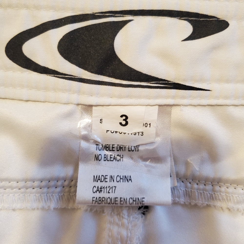 O'Neill White swim shorts -‎ Size 3