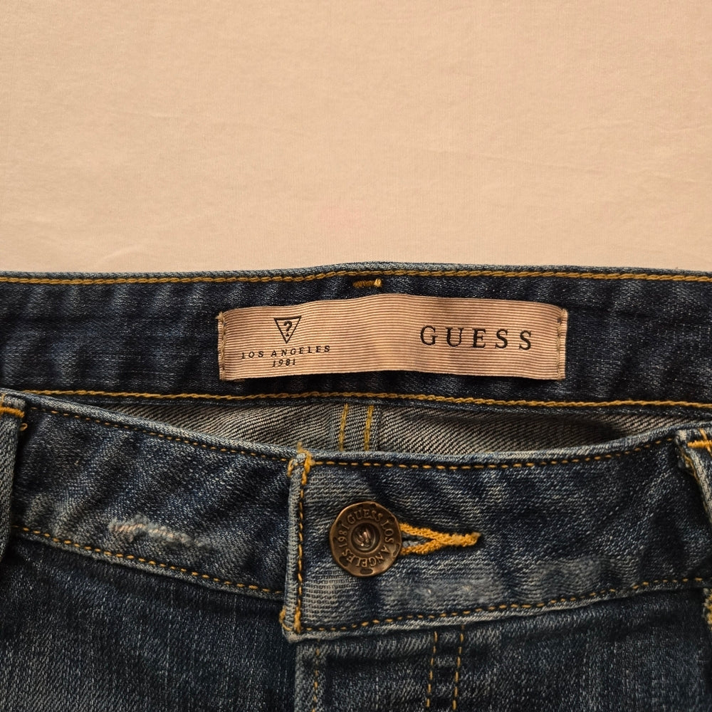 Guess Buttonfly Denim Shorts‎ - Size 25