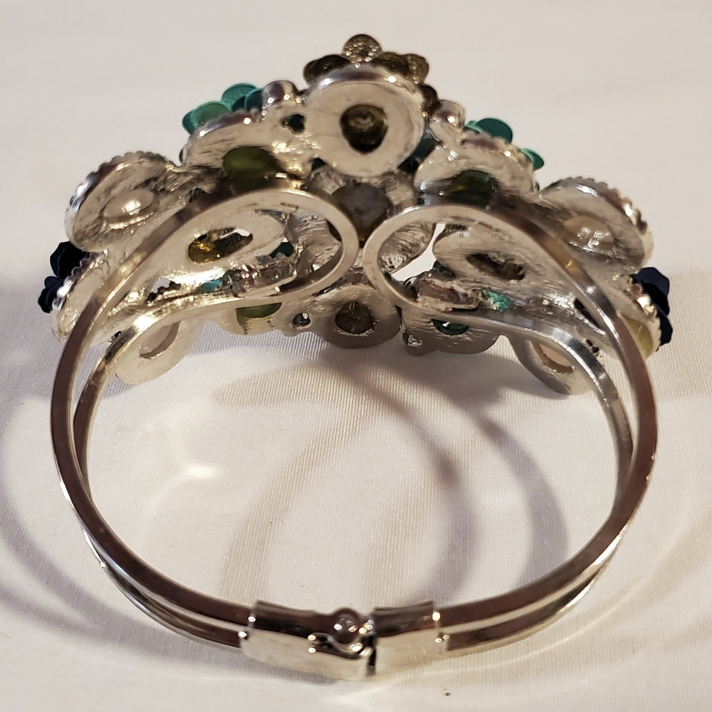 Floral Cuff Bracelet