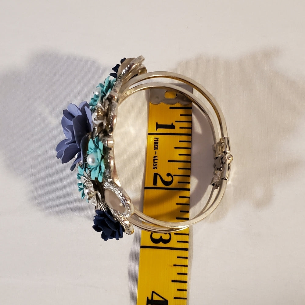 Floral Cuff Bracelet