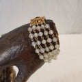 Vintage Milk Glass Bracelet