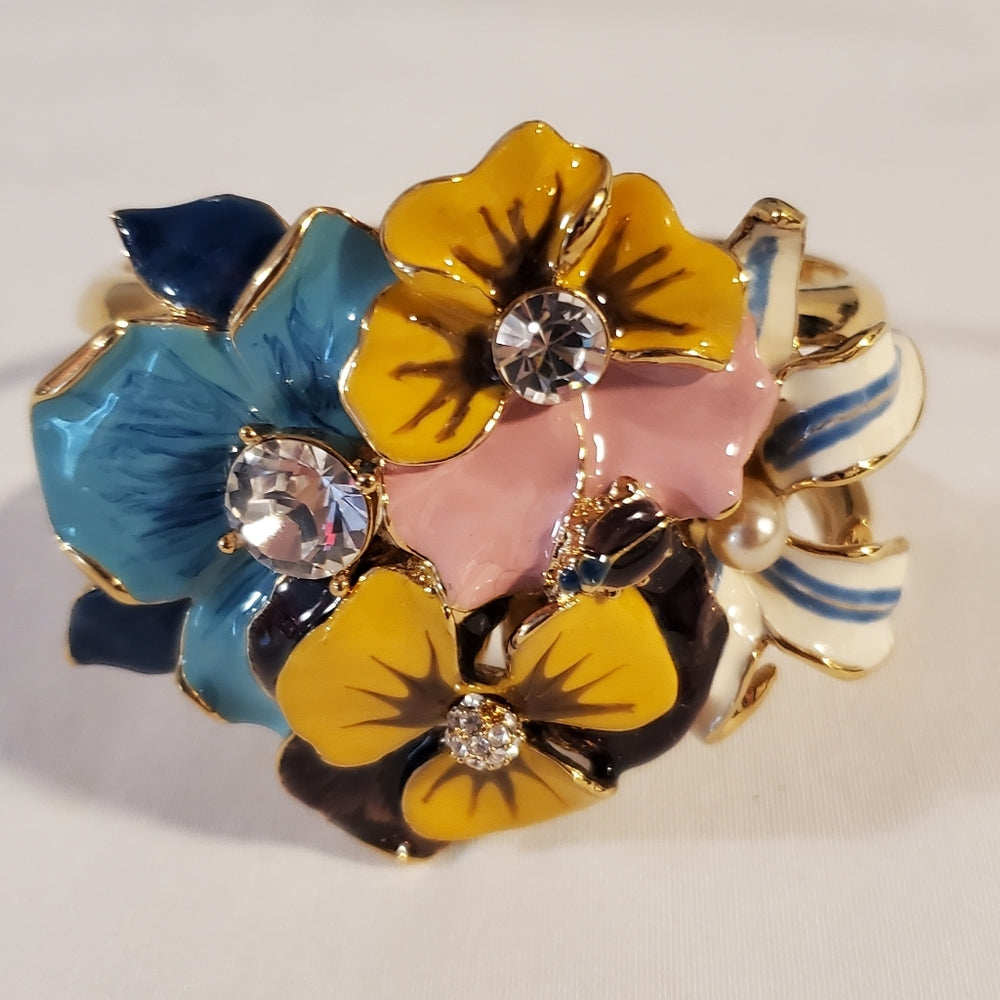 Floral Themed Costume Bracelet