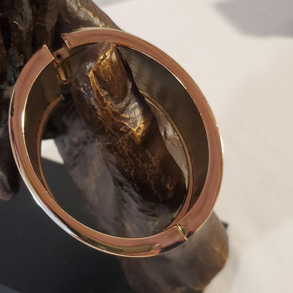 Snake Pattern Cuff Bracelet