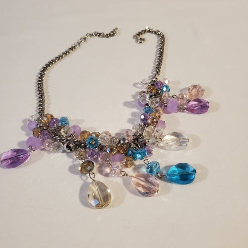 Colorful Glass Beaded Necklace