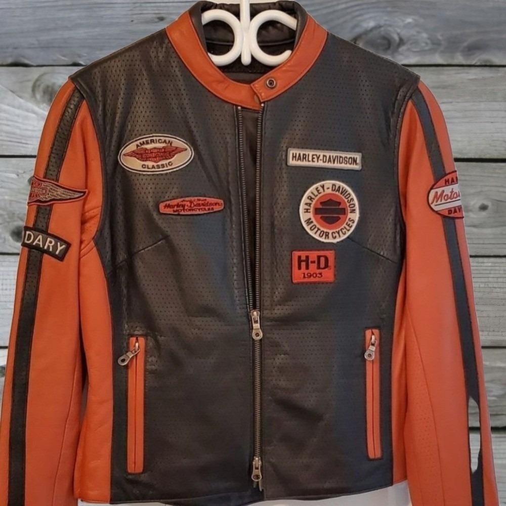 Harley Davidson Leather Jacket -‎ Whirlwind - Women's