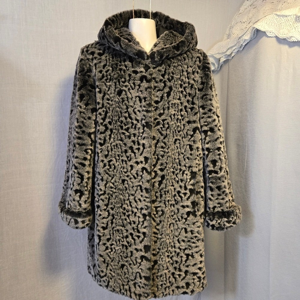 Dennis‎ Basso Faux Fur Jacket - Size Small