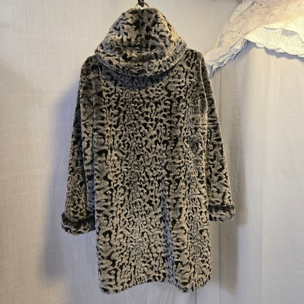 Dennis‎ Basso Faux Fur Jacket - Size Small