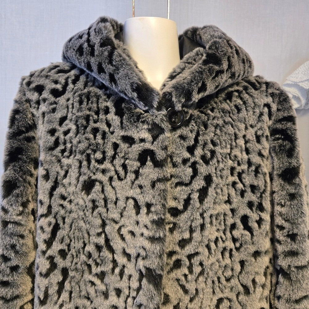 Dennis‎ Basso Faux Fur Jacket - Size Small