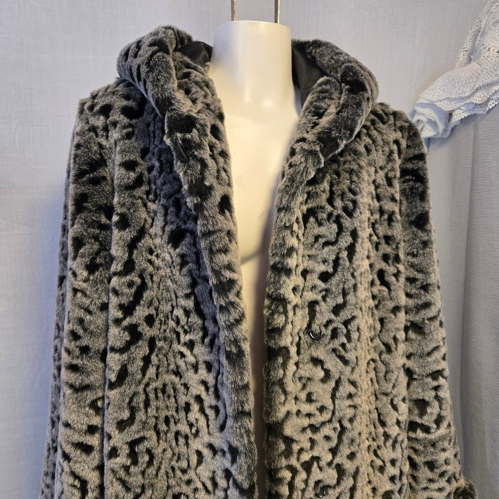 Dennis‎ Basso Faux Fur Jacket - Size Small