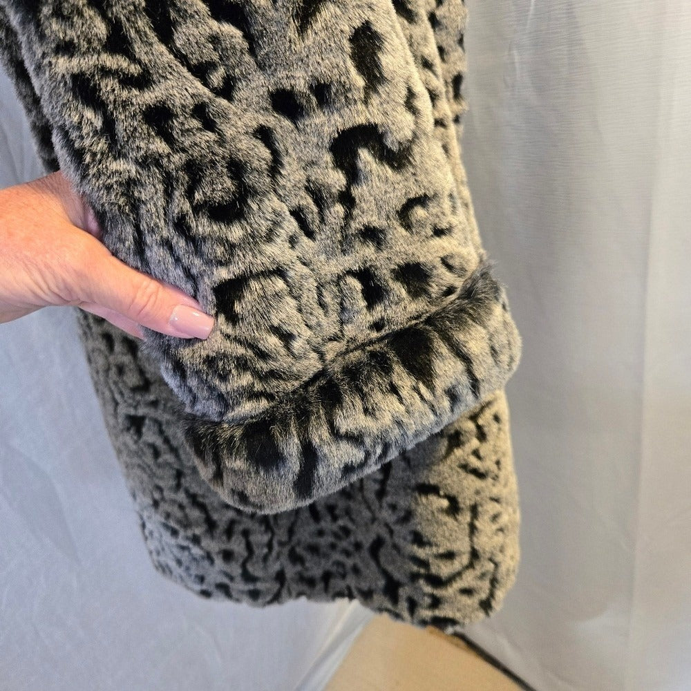 Dennis‎ Basso Faux Fur Jacket - Size Small