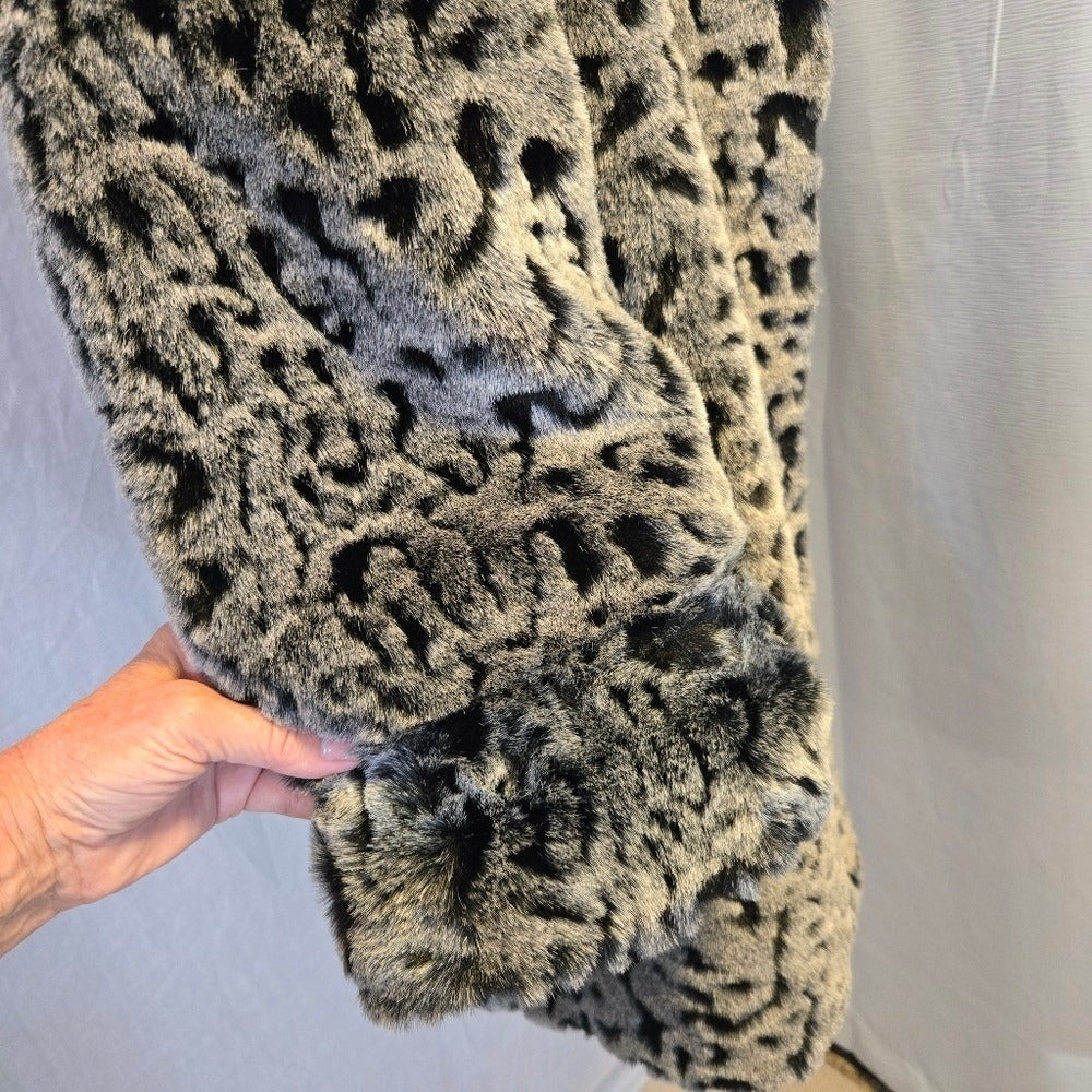 Dennis‎ Basso Faux Fur Jacket - Size Small