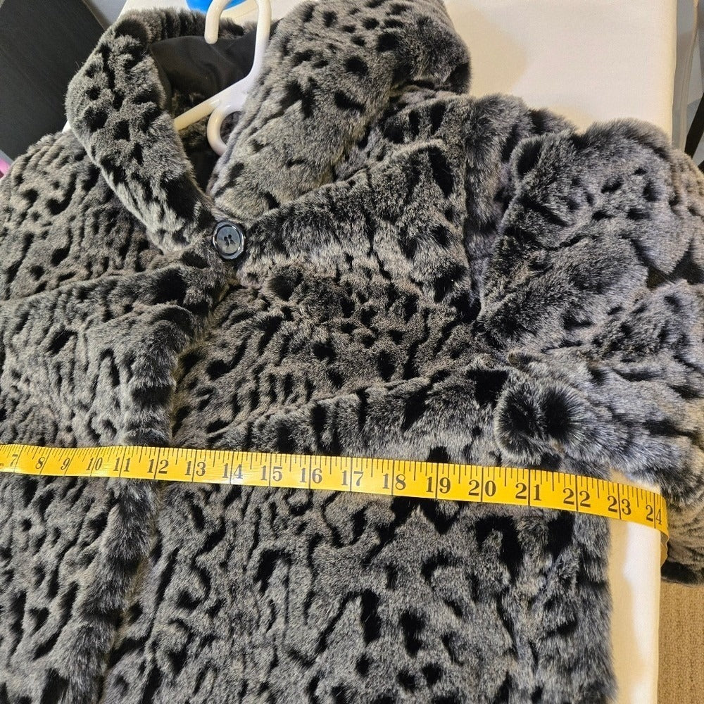 Dennis‎ Basso Faux Fur Jacket - Size Small