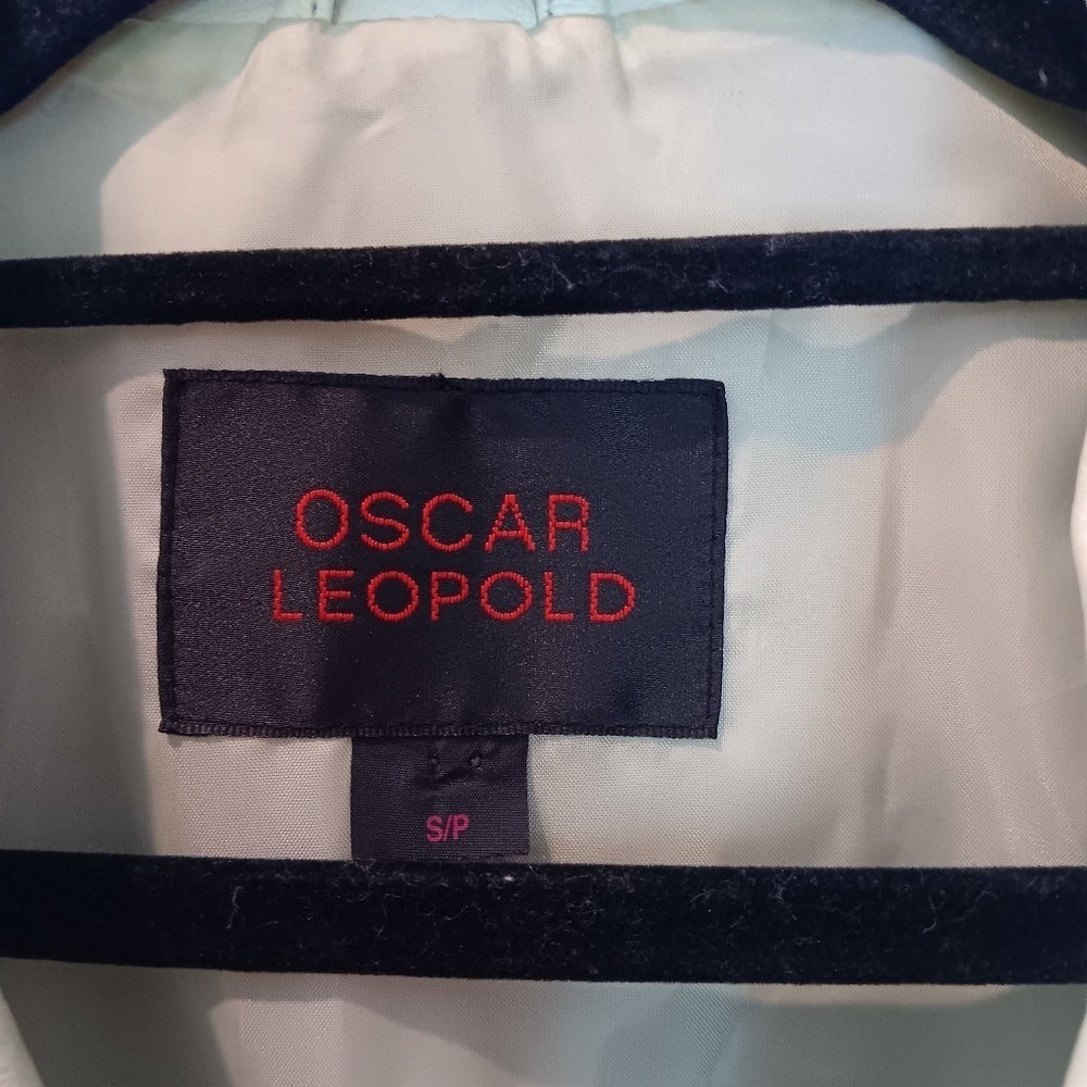 Oscar Leopold Leather Jacket - Size Small‎