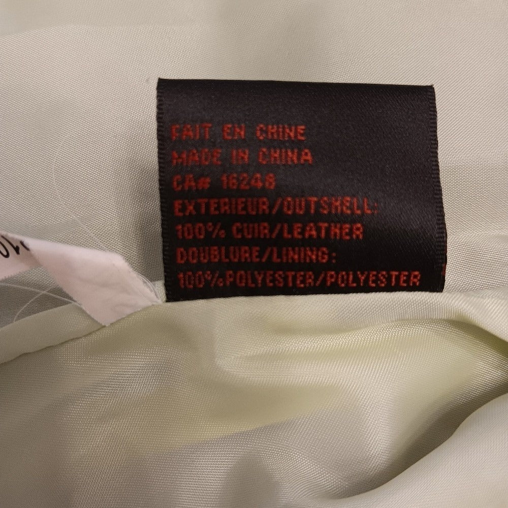Oscar Leopold Leather Jacket - Size Small‎