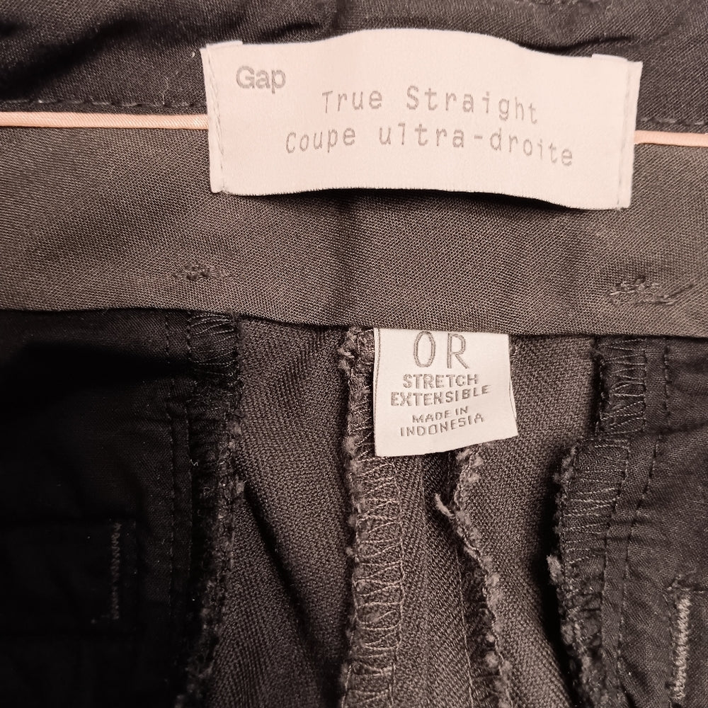 GAP True Straight‎ Dress Pants - Size 0 Regular