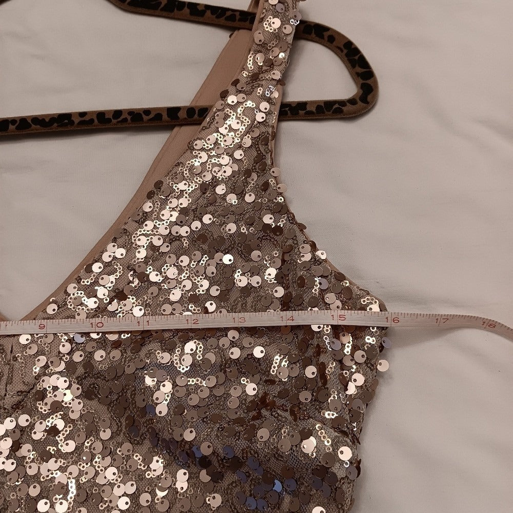 Guess V neck Sequin dress, cocktail ‎  - Size Small