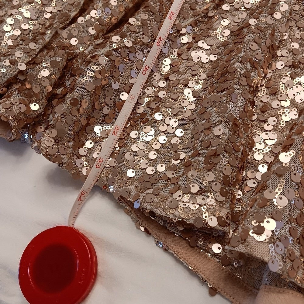 Guess V neck Sequin dress, cocktail ‎  - Size Small